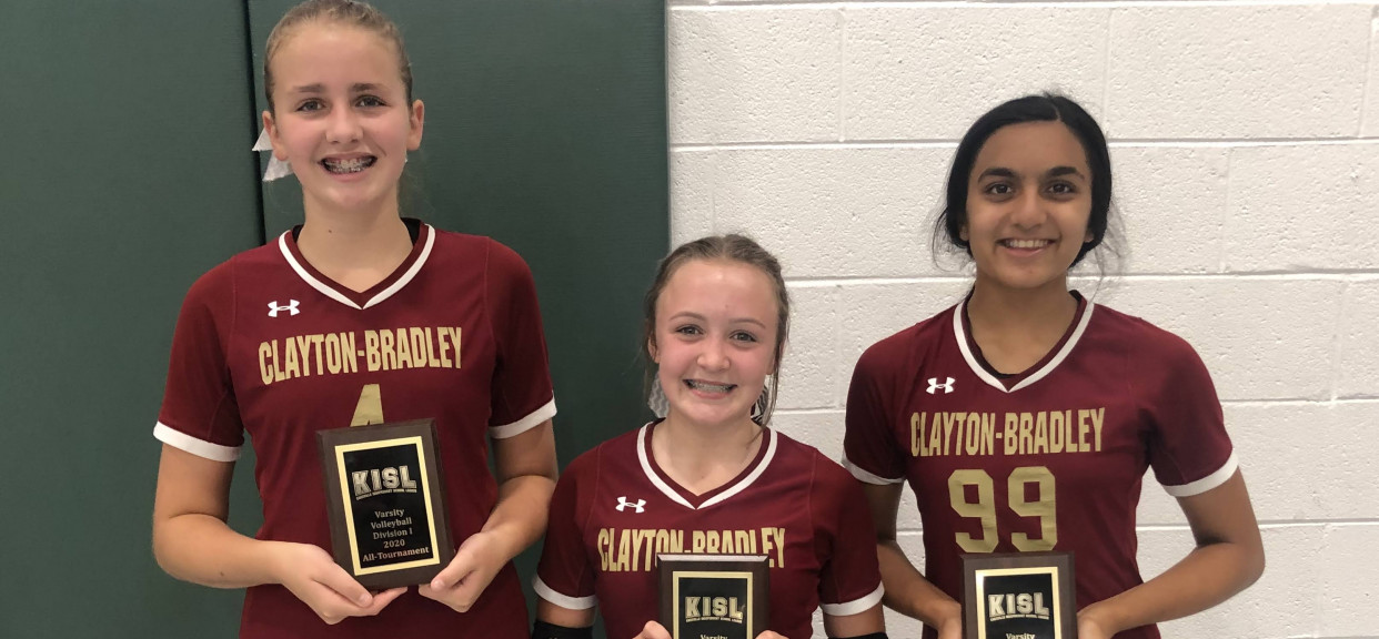 Middle School Volleyball All Kisl Awards - Clayton-bradley Academy